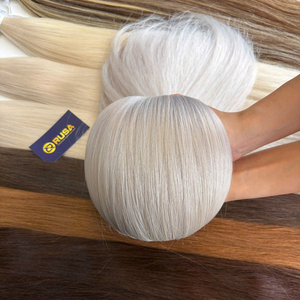 ผมต่อ Rusa Hair ผมแท้เวียดนาม เวอร์จิ้นแฮร์ แบบเคราติน ปลายตรง ซุปเปอร์ดับเบิ้ลดรอน สีน้ำตาลธรรมชาติ ปลายแบน - Product Image 4