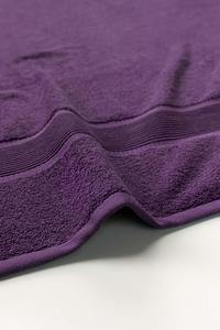 Juego de Toallas de Baño de Algodón SPA Color Morado, Súper Absorbentes, Suaves, de Tela Transpirable para Manos y Cara, para Hotel y Spa, Venta al Por Mayor - Product Image 4