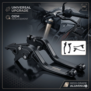 Juego de Palancas de Freno Universales para Motocicleta, Manija de Embrague y Freno de Aluminio, Reemplazo OEM - Product Image 5