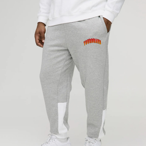 Pantalones Deportivos de Algodón para Hombre, Diseño OEM/ODM, Corte Abierto y Acampanado, Tela Gruesa, Estilo Holgado y Urbano - Product Image 4