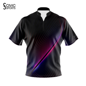 Custom Retro Team Men <b>Bowling</b> Jersey Quick Dry Short Sleeve Camisetas for Adults Digital Printing Sublimated - Product Image 5