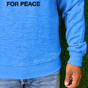 Sudadera de cuello redondo azul para hombre con estampado de letras, corte regular, top de otoño, sudadera personalizada para hombre - Product Image 6