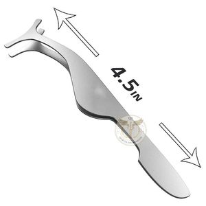 Oem Customized Sustainable Steel Gold-plated Mink Strip Eyelash <b>Applicator</b> Private <b>Label</b> Volume Eyelash <b>Applicators</b> - Product Image 2