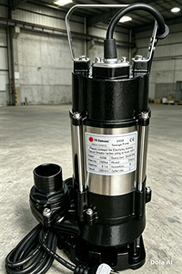 Pompe à eaux usées submersible électrique haute pression SS SAMSON de haute qualité pour l'industrie automobile, modèle V450 - Product Image 6