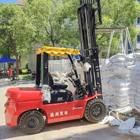 Chariot élévateur diesel de 1,5 tonne à 1,75 tonne avec déplaceur latéral pour la manutention de palettes en entrepôt et la logistique d'usine