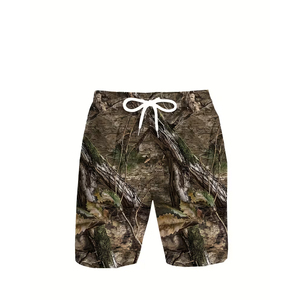 Pantalones Cortos de Mezclilla para Hombre, Estilo Vintage, Lavados, Casuales, Holgados, con Bordado Personalizado, Estampado, Estilo Baggy - Product Image 3