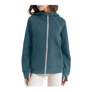 Sudaderas con capucha para mujer de diseño perfecto, con cremallera, al por mayor, de gran venta, tops oversize para chicas, ajuste holgado, sudaderas transpirables de marca de alta calidad para mujer - Product Image 1