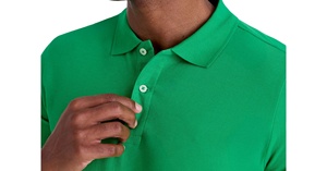 Chemise de golf pour homme 100 % coton, infroissable, à manches courtes, imprimée numériquement avec poche – Produit le plus vendu - Product Image 3