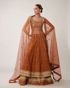 ชุดเดรสลำลองคุณภาพพรีเมียมสำหรับผู้หญิงชาวปากีสถานและอินเดีย คอลเลคชั่นใหม่ปี 2026 ชุดซัลวาร์ คามีซ ผ้าลอน ODM 2062 - Product Image 1