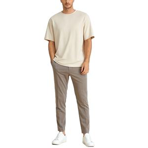 Nouveau haute qualité 100% coton goutte épaule T-shirts surdimensionné acide lavage personnalisé pierre lavé t-shirts pour hommes de BD - Product Image 1