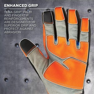 Guantes de Seguridad de Cuero Unisex para Invierno, Protección UV, Secado Rápido, Impermeables, Marca CAPTAIN INDUSTRY, Precio al por Mayor - Product Image 6