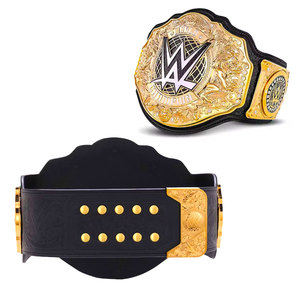 For World Heavyweight Championship Title Belt Big Gold Customizable Color & Logo <b>Boxing</b> & Wrestling 2mm 4MM Adult - Product Image 3