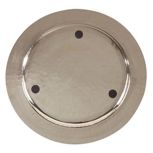 Assiette de présentation ronde décorative, accessoire élégant pour la mise en table de mariage et d'événements - Product Image 1