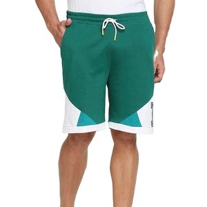 Shorts d'été pour hommes 100% coton toile, couleur unie, écologiques, imperméables, respirants, style vintage, service OEM, haute qualité, coupe décontractée - Product Image 1