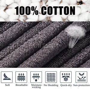 Serviettes de sport à séchage rapide, service OEM, serviettes de sport personnalisées, prix bas, meilleur design, serviettes de sport légères - Product Image 5