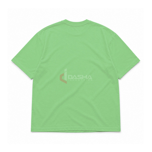 T-shirt en coton surdimensionné avec logo personnalisé, unisexe, grandes tailles, impression numérique personnalisée, OEM, vente en gros, faible MOQ - Product Image 2