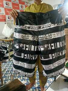 Pantalones Cortos de Cuero Holgados, Nueva Tendencia, Ropa de Calidad, Personalizados para Hombre, Sólidos, Casuales, de Cintura Media, con Cierre de Cremallera, Suaves, hasta la Rodilla, con Estampado Personalizado - Product Image 4