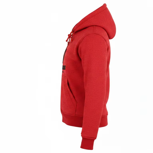 Sweat-shirt à capuche zippé pour homme de qualité supérieure, personnalisable, respirant, vêtements de sport décontractés, fournisseur en gros - Product Image 3