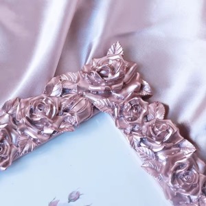 Cadre photo vintage en résine or rose avec roses 3D, style baroque romantique pour chambre à coucher, mariage de REHMAN CRAFT - Product Image 4