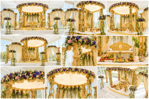 Stylish <b>Wedding</b> Wooden Carving Mandap Luxury Indian <b>Wedding</b> Wooden Mandaps Modern Multi-Cultural Indian <b>Wedding</b> Mandap - Product Image 5