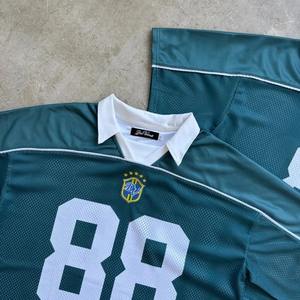 เสื้อยืดผู้ชายระบายอากาศได้ดี ราคาโรงงาน ผลิตสำหรับใส่หน้าร้อน เสื้อยืดสำหรับเล่นกีฬา เสื้อยืดตาข่ายแบบซับลิเมชั่นสั่งทำได้ - Product Image 2