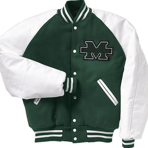 Winter Custom College <b>Jacket</b> Logo Oversized Chenille Embroidery <b>Jacket</b> Sleeve Leather Baseball Letterman Varsity <b>Jacket</b> - Product Image 1