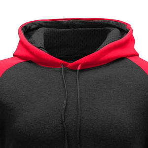 Winter Plus Size Contrast Color OEM Custom Design Pullover Hoodies Sweatpants 2pcs <b>Sets</b> Cotton Sportswear Training Jogging Wear - Product Image 2