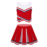 Ventes en gros de tenues de cheerleading personnalisées J S Sports avec logo imprimé, costumes de danse pour adultes, 100% polyester, transfert par sublimation