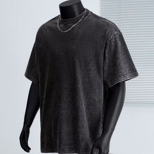 Camisetas HSI Lisas de Corte Holgado al por Mayor, Camisetas Casuales para Hombre Hechas en Pakistán, de Secado Rápido, 100% Algodón, Hechas en Pakistán - Product Image 4