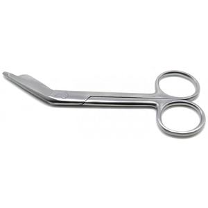 กรรไกรตัดผ้าพันแผลสแตนเลสด้วยมืออุปกรณ์ทันตกรรมมาตรฐานความปลอดภัยสำหรับการผ่าตัดช่องปาก - Product Image 2
