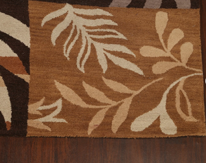 Tapis multicolores en laine tuftée à la main, de haute qualité, écologiques, antidérapants, pour salon, enfants, hôtels, bureaux - Product Image 4