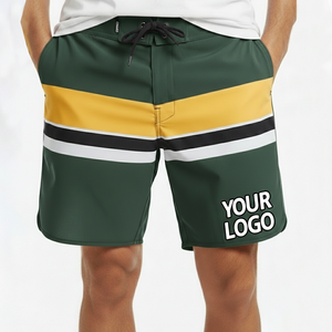 Shorts de plage imperméables pour hommes, taille élastique, séchage rapide, style Bermuda Phantom, décontractés, pour la plongée et le surf, grande taille - Product Image 3