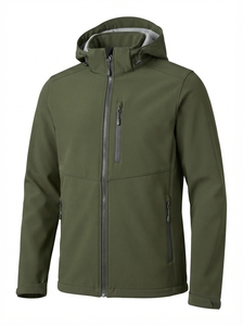 Blouson Bomber Softshell Homme Écologique Imperméable Coupe-Vent Entièrement Zippé pour Extérieur et Streetwear Printemps – Vente en Gros - Product Image 6