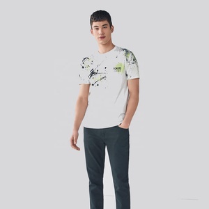 เสื้อยืดแขนสั้นคอกว้างทรงเฮนลีย์สำหรับผู้ชาย PIHA SPORTS รุ่นลำลองสำหรับฤดูร้อน กระดุมเดี่ยว ผ้าเรียบ คอวี เป็นมิตรกับสิ่งแวดล้อม แห้งเร็ว ผลิตจากผ้าฝ้าย 100% - Product Image 4