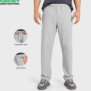 Pantalon de jogging en molleton de poids moyen pour homme – Idéal pour la course, la gym et l'entraînement – Vêtement de sport respirant - Product Image 1