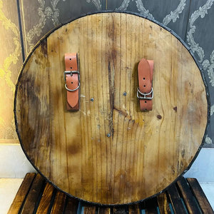 Escudo Redondo de Madera Estilo Básico para Espectáculos Teatrales, Eventos, Disfraces, Decoración de Pared y Colección - Product Image 2