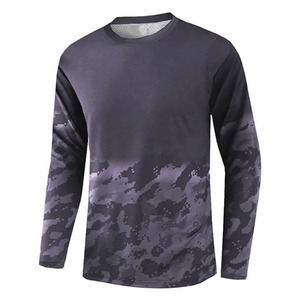 Chemise de pêche personnalisée UPF 50+ à manches longues, respirante, à séchage rapide, en polyester, avec sublimation, vente en gros OEM - Product Image 3