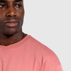 Hot Selling Heavy <b>Weight</b> Jersey Jogger Sweatshirts Custom Printing Men Plain Oversized <b>Blank</b> Men's T-Shirt For Summer Season - Product Image 4