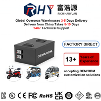 Baterai Golf Cart Lithium Iron Phosphate, Paket Baterai 36V 48V 51.2V 72V LiFePO4 100ah 160ah, Baterai Lithium untuk Golf Buggy