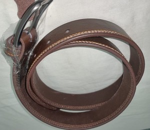 Cinturón Clásico Vintage de Cuero Genuino de Vaca de Pakistán con Hebilla de Pin, Cinturón Cómodo, Casual, de Lujo, Duradero y Elegante - Product Image 4