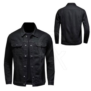 Oversized Men's Jeans <b>Jacket</b> Front Logo Breathable Eco-Friendly 100% Cotton Casual <b>Lightweight</b> Outdoor Streetwear Winter <b>Jacket</b> - Product Image 6