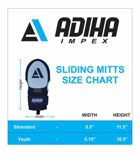 ถุงมือเบสบอลแบบสไลด์ ADIHA IMPEX พรีเมียม ทำจากนีโอพรีน ทนทาน ผ้าไม่ถักทอ ป้องกันการบาดเจ็บ สำหรับผู้เล่นตำแหน่งแคชเชอร์ ใช้สำหรับการฝึกซ้อมระดับมืออาชีพ - Product Image 6