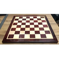 Ensemble d'échecs en bois personnalisé de grande taille 8x8, échiquier vintage en bois dur, jeu de société familial, ensemble d'échecs pour tournoi et compétition