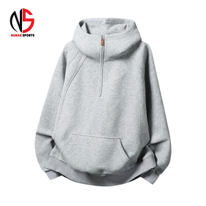 เสื้อฮู้ดดี้ผ้าฟลีซคอตตอน 100% คุณภาพพรีเมียม แห้งเร็ว ระบายอากาศดี สไตล์ลำลอง สำหรับผู้ชาย ขายส่งที่ NURAK SPORTS 2026 - Product Image 3
