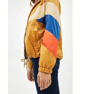 Chaqueta de entrenamiento para correr deportiva de tendencia para mujer, ropa activa para exteriores, chaquetas cortavientos con capucha transpirables de secado rápido para mujer - Product Image 4