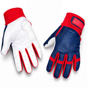 Meilleure qualité, tailles jeunes et adultes, style manchette courte, gants de frappe de baseball Softball, vente à chaud de gants de frappe de baseball - Product Image 1