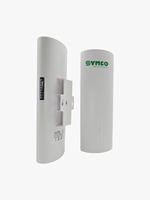 Pont sans fil extérieur SM-WB02 5 GHz AC 867 Mbps Portée 5 KM Liens Point-à-Multipoint CCTV AP/CPE Plug & Play Fabricant SYMCO