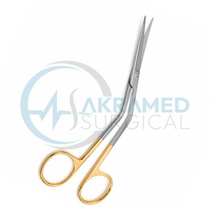 Tijeras Quirúrgicas Aston SuperCut Manual TC de 5.5 Pulgadas (14 cm) con Hojas Dentadas Anguladas de Carburo de Tungsteno, Certificación CE - Product Image 4
