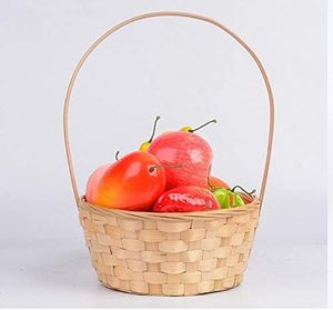 Cesta de Almacenamiento de Bambú Ecológica 2026 al por Mayor, Diseño Moderno, Hecha a Mano en Vietnam, para Frutas, Decoración, Regalo con Asa - Product Image 4