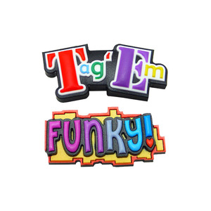 Accesorios de Goma 3D para Zapatos, Dijes Personalizados de PVC para Zuecos, Diseños de Anime, Dibujos Animados, Letras del Alfabeto, Frutas, Deportes, Kawaii, Venta al por Mayor - Product Image 3